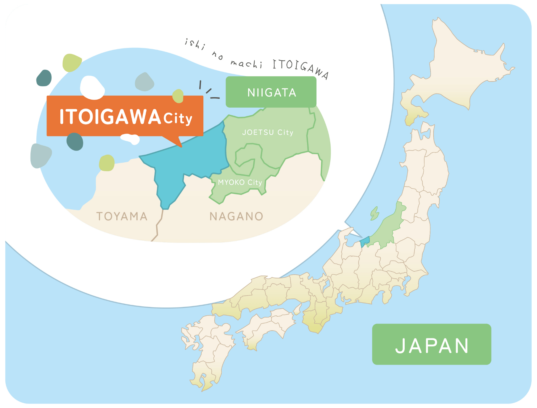 糸魚川市MAP